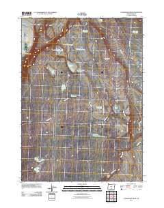 Commodore Ridge 2011 topographic map thumbnail