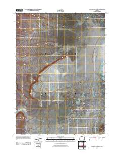 Coyote Lake West 2011 topographic map thumbnail