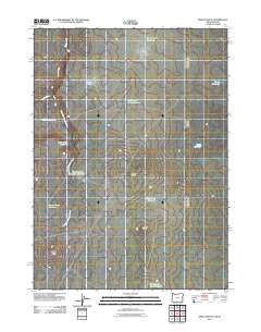 Defeat Butte 2011 topographic map thumbnail