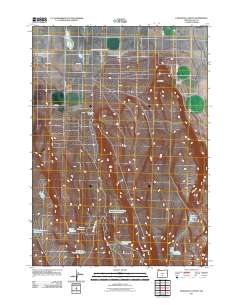 Fandango Canyon 2011 topographic map thumbnail