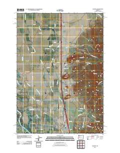 Coburg 2011 topographic map thumbnail