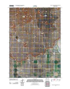 Crack In The Ground 2011 topographic map thumbnail