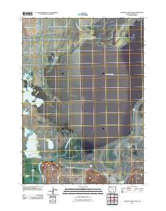 Malheur Lake West 2011 topographic map thumbnail