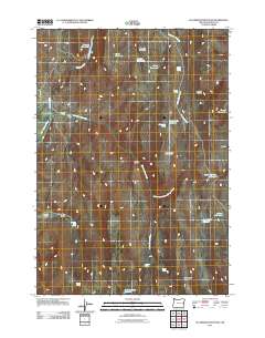 De Armond Mountain 2011 topographic map thumbnail