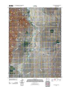 Colony Ranch 2011 topographic map thumbnail