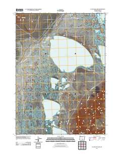 Flagstaff Lake 2011 topographic map thumbnail