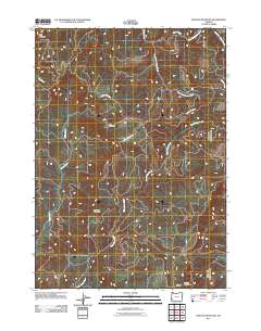 Kenyon Mountain 2011 topographic map thumbnail