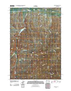Hereford 2011 topographic map thumbnail