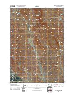 McCarthy Ridge 2011 topographic map thumbnail