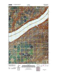 Juniper 2011 topographic map thumbnail