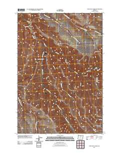 Lone Rock Creek 2011 topographic map thumbnail