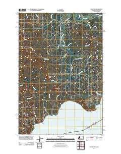 Knappton 2011 topographic map thumbnail
