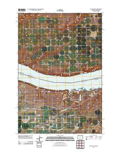 Hat Rock 2011 topographic map thumbnail