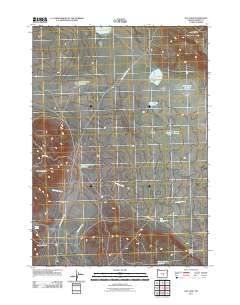 Hay Lake 2011 topographic map thumbnail