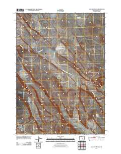 Lake on the Trail 2011 topographic map thumbnail