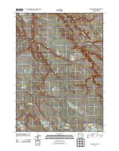 Meadow Lake 2011 topographic map thumbnail