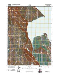 Howard Bay 2011 topographic map thumbnail