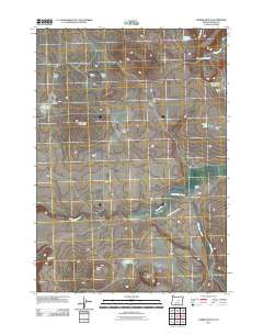 Hardin Ranch 2011 topographic map thumbnail