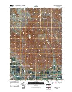 Henry Gulch 2011 topographic map thumbnail