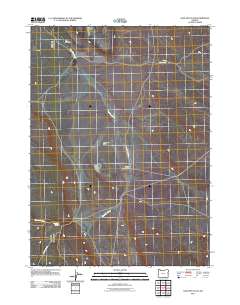 Sage Hen Flats 2011 topographic map thumbnail