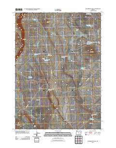 Sagebrush Knoll 2011 topographic map thumbnail