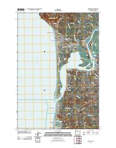 Nehalem 2011 topographic map thumbnail