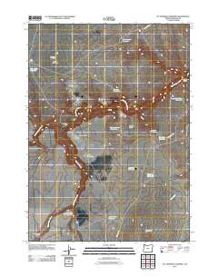 No Crossing Crossing 2011 topographic map thumbnail