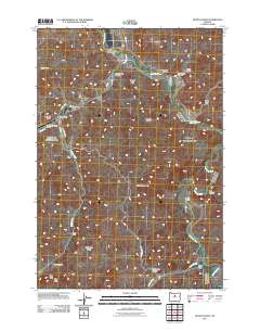 Muddy Ranch 2011 topographic map thumbnail