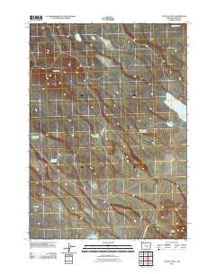 Potato Hills 2011 topographic map thumbnail