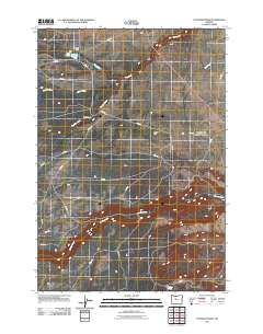 Potters Ponds 2011 topographic map thumbnail
