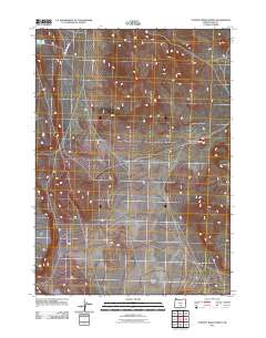 Poverty Basin North 2011 topographic map thumbnail