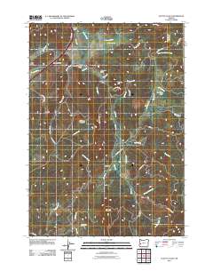 Scotts Valley 2011 topographic map thumbnail