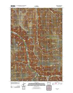 Ruggs 2011 topographic map thumbnail
