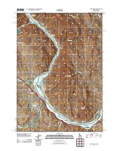 Olds Ferry 2011 topographic map thumbnail