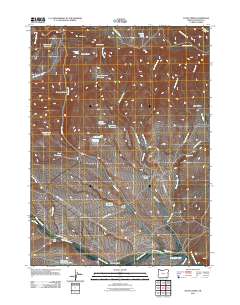 Payne Creek 2011 topographic map thumbnail