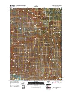 Picture Gorge East 2011 topographic map thumbnail