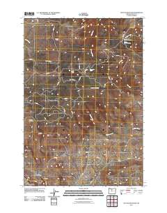 Mutton Mountain 2011 topographic map thumbnail