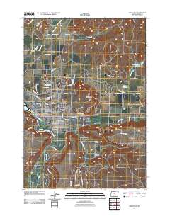 Prineville 2011 topographic map thumbnail