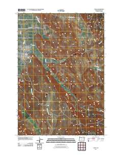 Union 2011 topographic map thumbnail