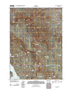 Selle Gap 2011 topographic map thumbnail