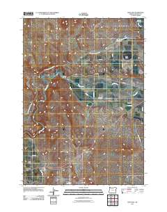 Vines Hill 2011 topographic map thumbnail