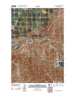 Zangar Junction 2011 topographic map thumbnail