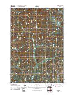 Summit 2011 topographic map thumbnail
