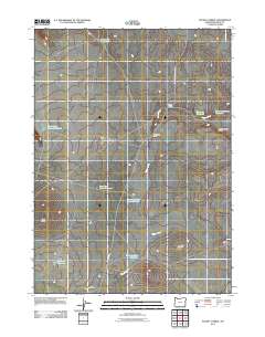 Stoney Corral 2011 topographic map thumbnail