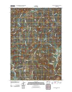 Stony Mountain 2011 topographic map thumbnail