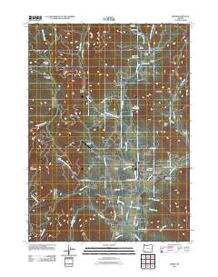 Wimer 2011 topographic map thumbnail