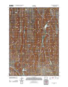 Tin Can Ridge 2011 topographic map thumbnail