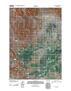 Silver Lake 2011 topographic map thumbnail