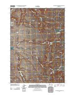 Twelvemile Reservoir 2011 topographic map thumbnail