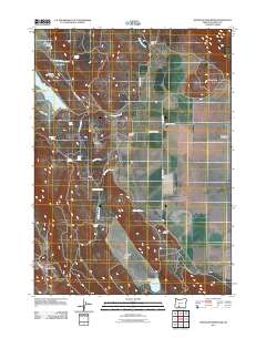 Whiteline Reservoir 2011 topographic map thumbnail